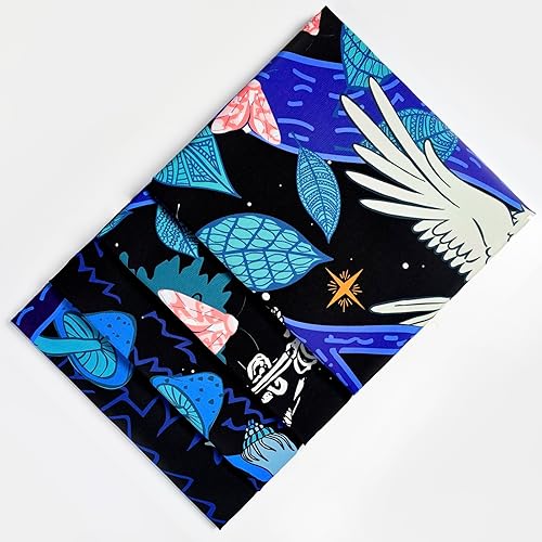 Miniatura 7 de Invoibler Tapiz estético de gato, diseño de calavera, hongo, diseño de bruja, luna, estrellas, tapiz de esqueleto gótico, tapiz de animales lindos