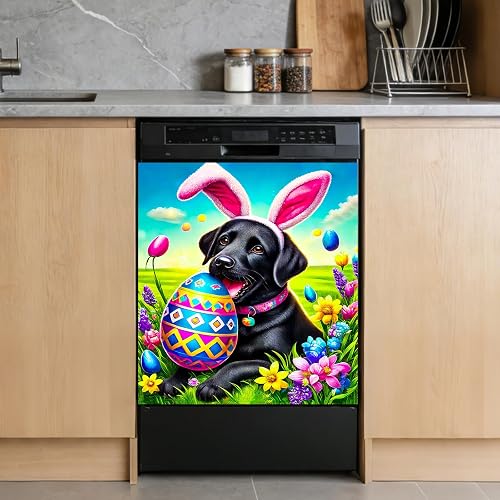 Nuxovilar Dishwasher Magnetic Cover Sticker Panel 23x26in PVC