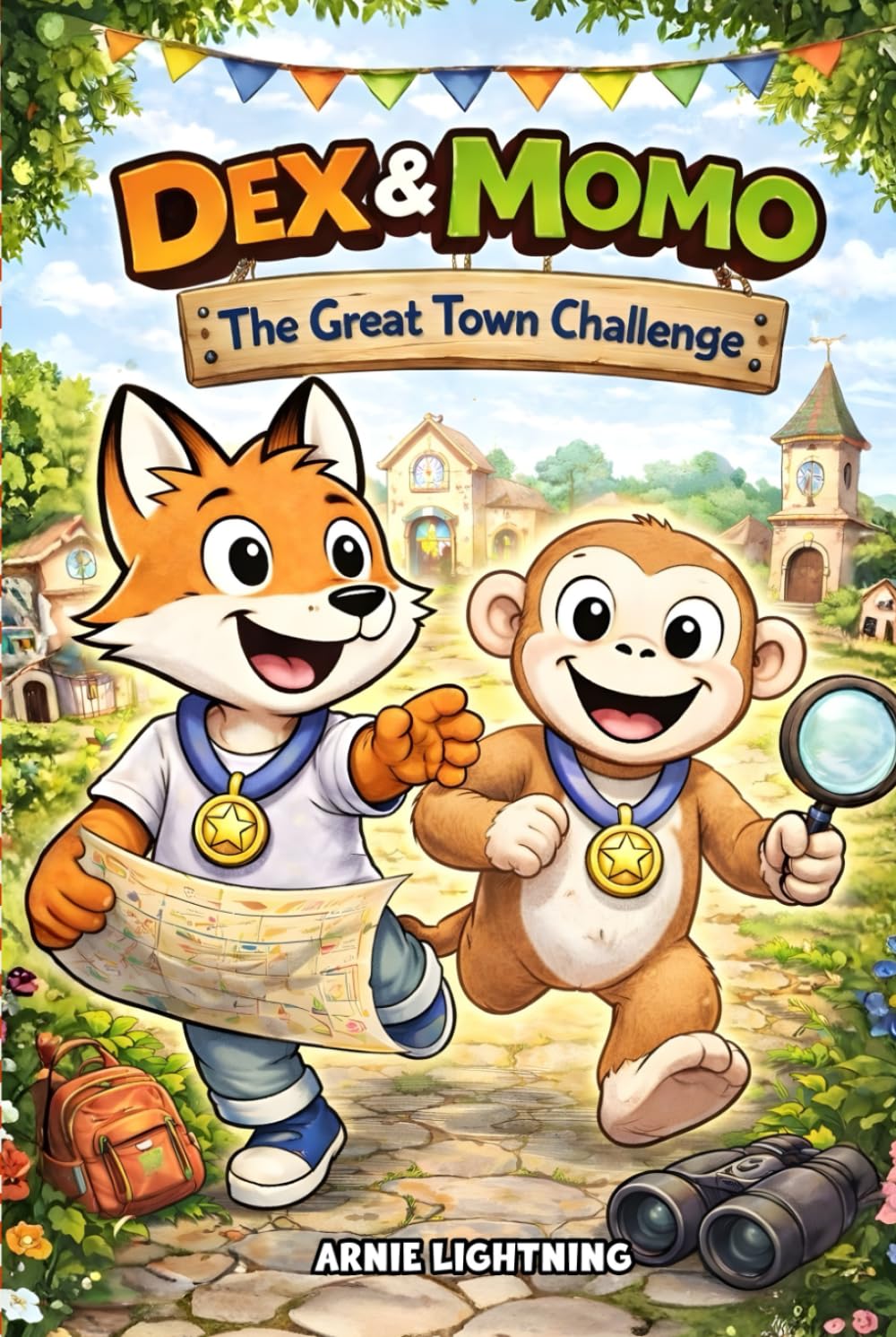 Dex & Momo: The Great Town Challenge: 8 Laugh-Out-Loud Stories About Teamwork, Kindness, and Fun