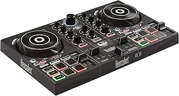 Hercules INPULSE 200 MK2 PCDJコントローラー Portable USB DJ controller with Beatmatch Guide and DJ software.