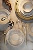 Kütahya Porcelain 12390 Bonnet Olympos 24 Piece Dinner Set for 6 Persons
