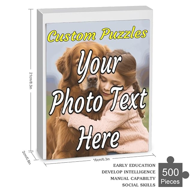 Foto 4 de 8 de Rompecabezas Personalizado Rompecabezas Personalizado Fotos Personalizadas Rompecabezas 200/300/500/1000…