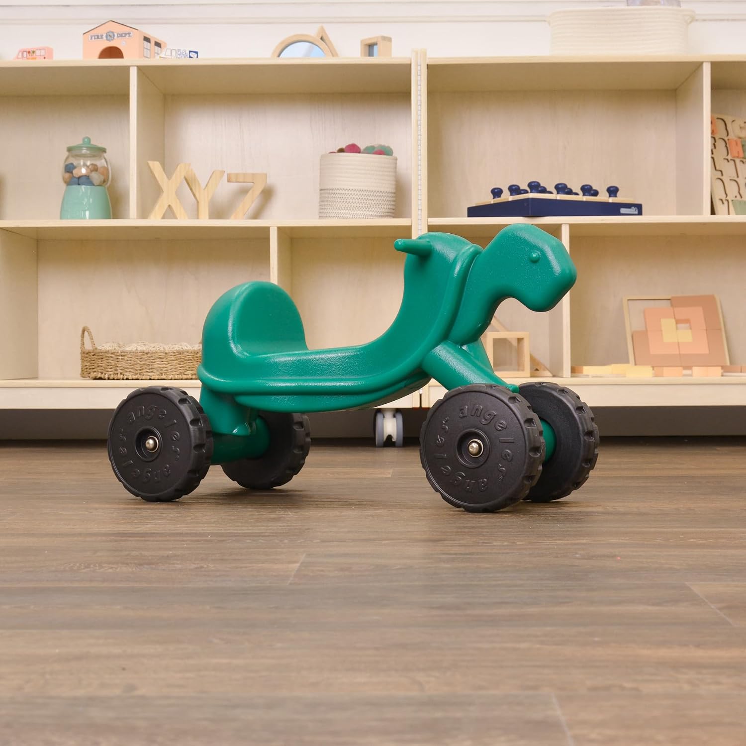 Children’s Factory Ride On Tortoise Scooter, Toddler Scooter for Boys/Girls, Baby Riding Toys, Indoor or Outdoor Play Equipment for Daycare, Classroom, Playroom