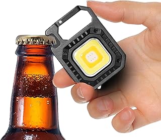 Mini lanterna,500 Lumens Chaveiro Brilhante Mini Lanterna | Mini lanterna 500 lúmens, 7 modos luz para pesca e acampamento