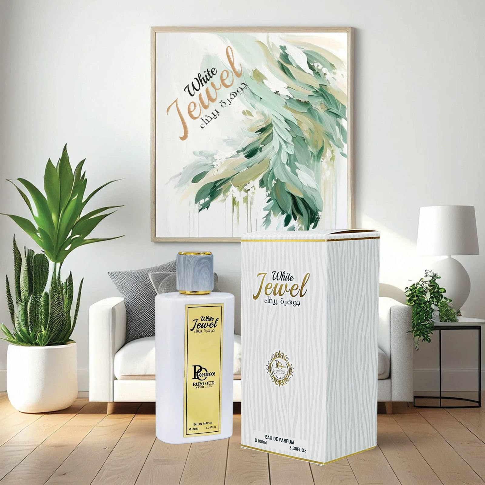 PARO OUD WHITE JEWEL I Luxury Scents I Niche Perfumes I Unisex 100ML I Inspired BY Blue Sapphire I BOADICEA I