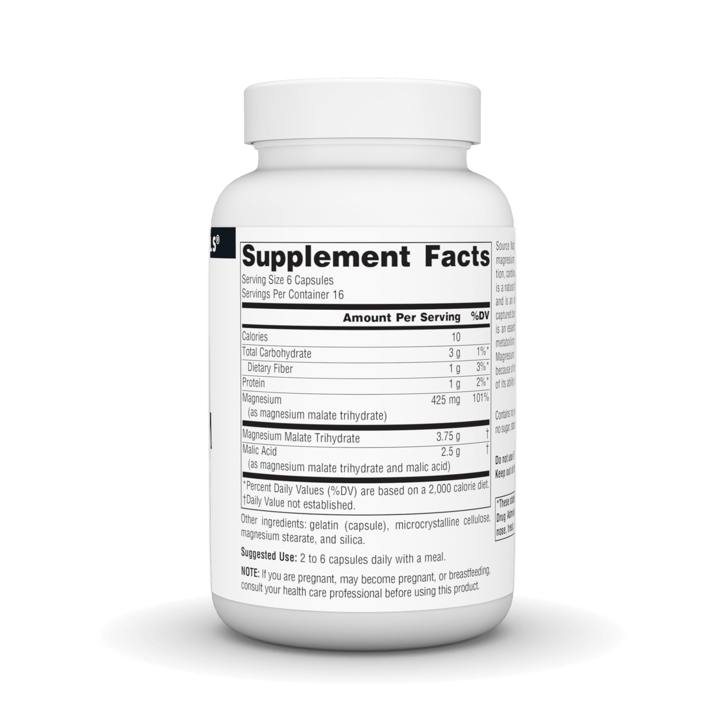Source Naturals Magnesium Malate 625mg, 100 Capsules — Amazon image 2