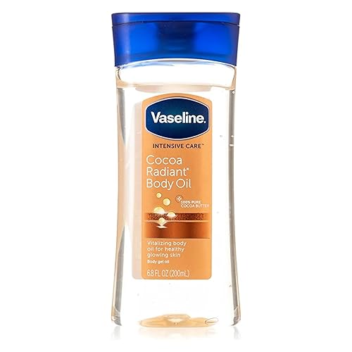 Vaseline Intensive Care Cocoa Radiant Body Gel Oil, 6.8 oz