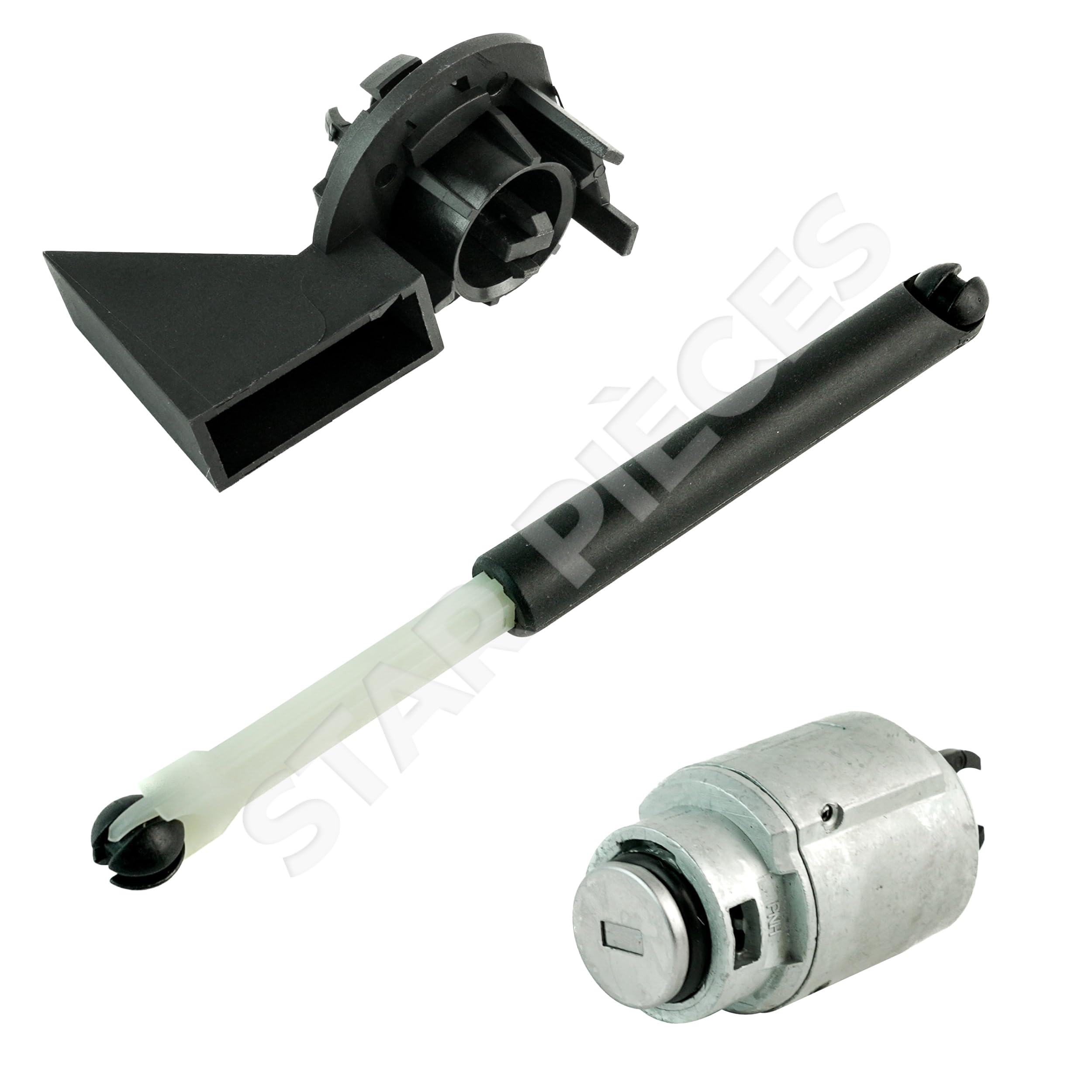 Serrure ouverture capot compatible pour Focus 2, Focus C-Max, Kuga (2003-2012) barillet + clés