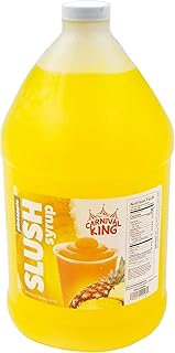 TableTop King 1 Gallon Pineapple Slushy Syrup