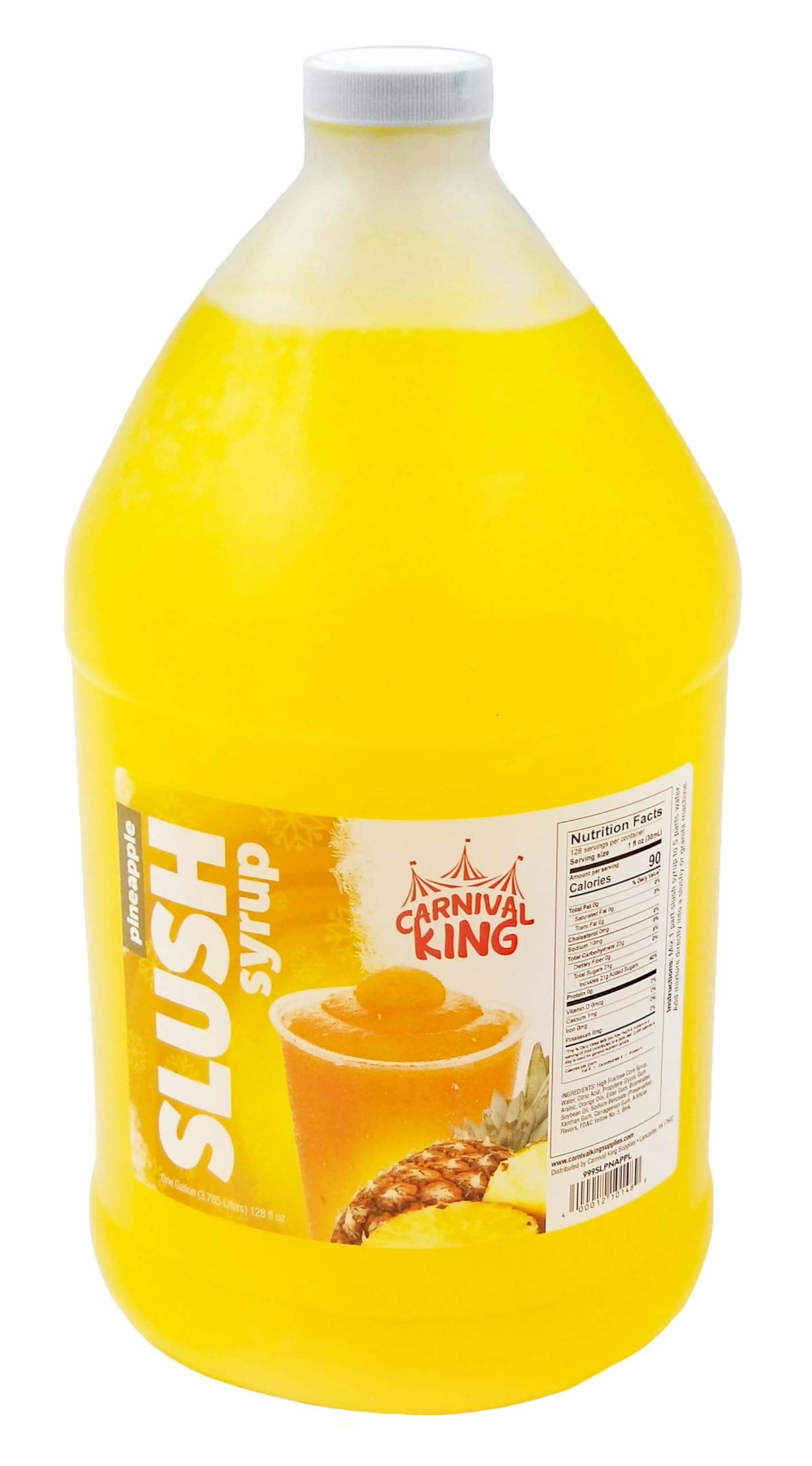 TableTop King 1 Gallon Pineapple Slushy Syrup