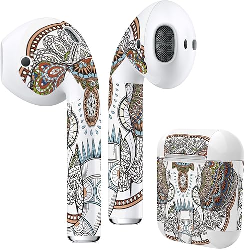 Pellicola Airpods Decalcomania pellicola adesiva scatola per airpod
Compatibile con AirPod versione 2016 versione 2019 Elegante copertura
per protezione personalizzazione 010051 : Cuffie bluetooth