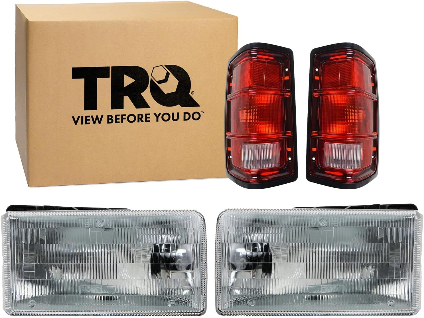 TRQ Lighting Kit CH2502105 CH2503105 CH2800111 CH2801111 Compatible with 1991-1996 Dodge Dakota