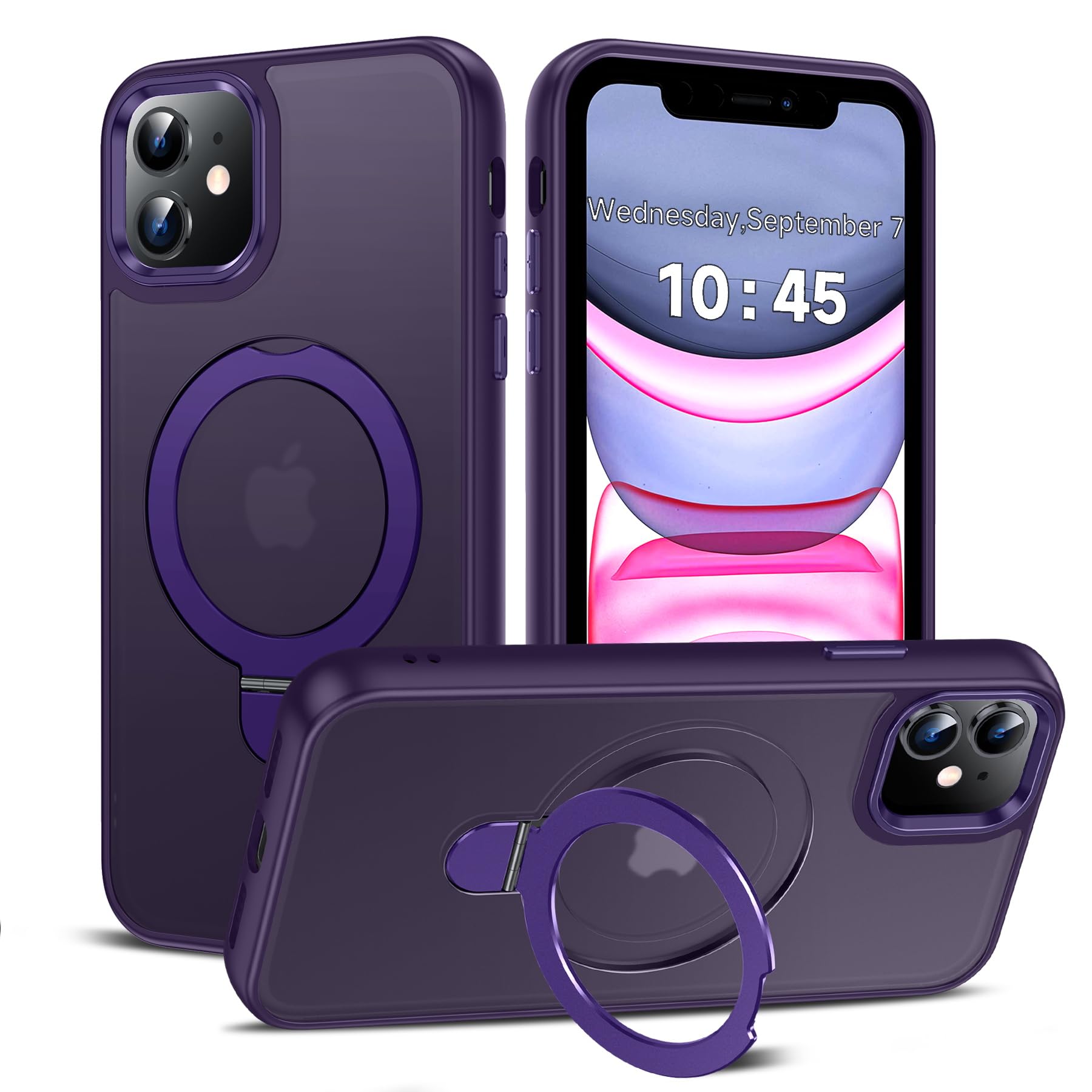 Coque iPhone 11 magnétique antichoc pour éviter les rayures d'écran - 8