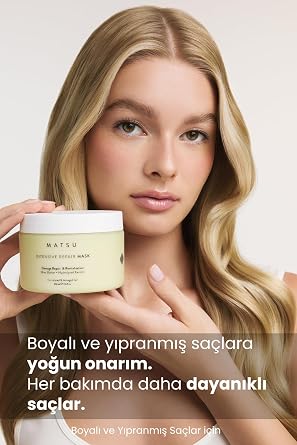 Matsu Intensive Repair Yıpranmış Saçlar için Yoğun Bakım Maskesi 350 ml