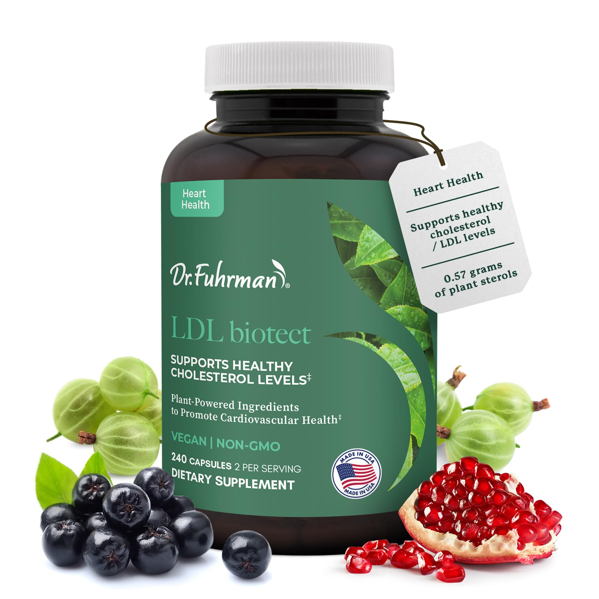 Amazon.com: Dr. Fuhrman's LDL Biotect cholesterol lowering