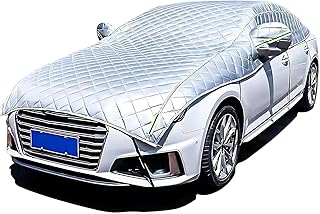 Car Cover for Snow Custom fit for Land Rover Defender 1990-2016Car Snow Cover,4-Layer Thickened Material,Rainproof and Hailproof,Snowproof and Freeze-Proof,Easy to Load and Unload