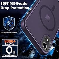 Vista 650 de MOCCA - Funda magnética resistente para iPhone XR de 6.1 pulgadas, compatible con MagSafe, funda con protección contra caídas de grado militar