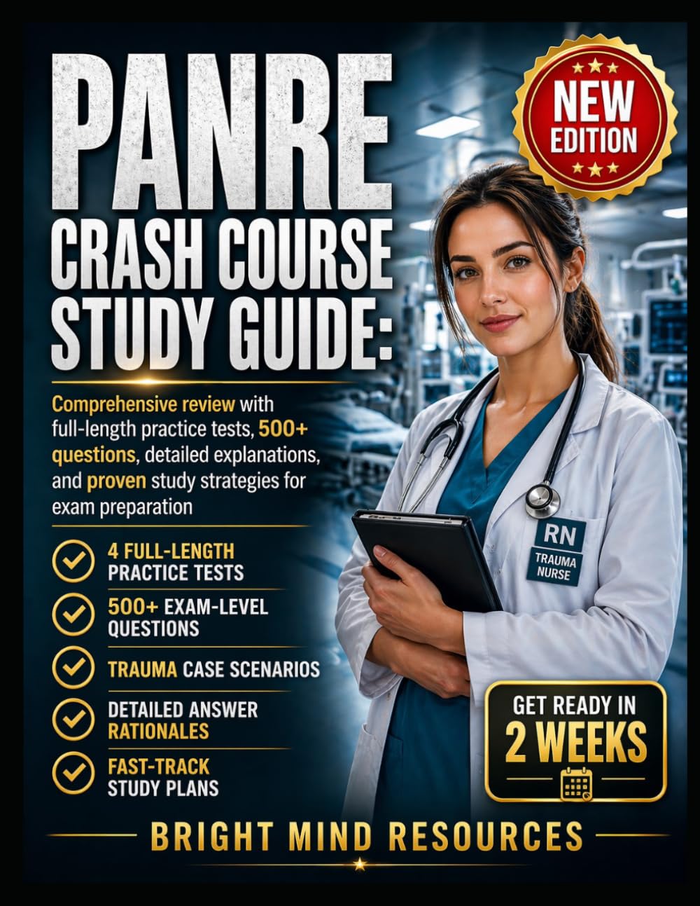 PANRE CRASH COURSE STUDY GUIDE: Comprehensive review with full-length practice tests, 500+ questions, detailed explanations, and proven study strategies for exam preparation