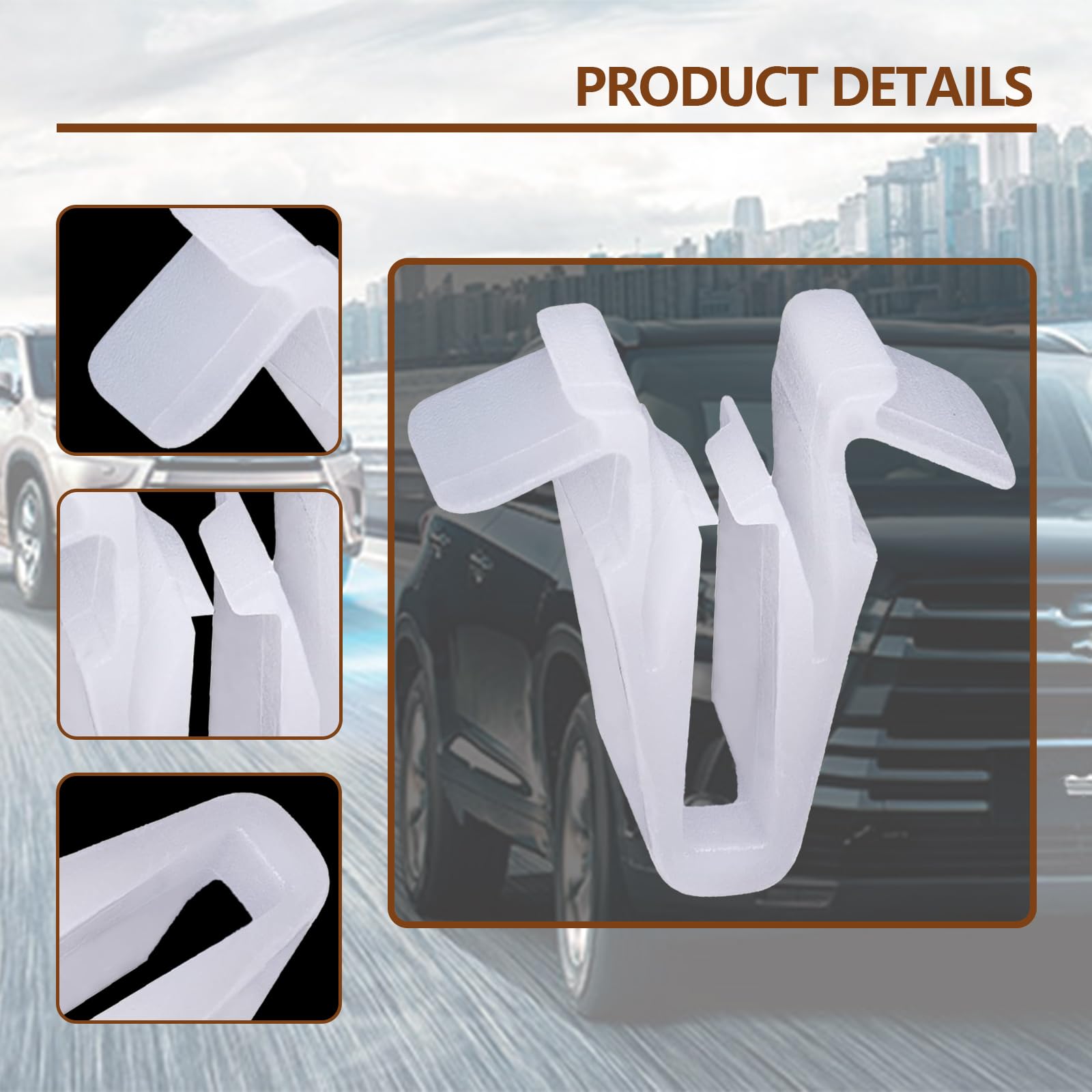 Amazon.com: Door Garnish Moulding Clips 67771-58010