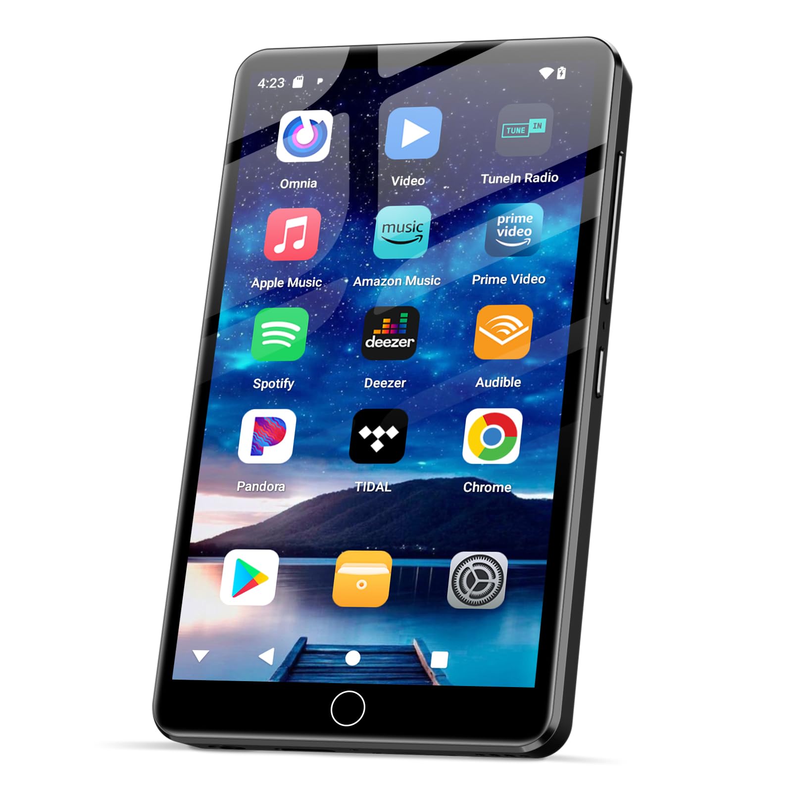 Android 13 MP3 Player with Bluetooth and WiFi MP3 MP4 Players with 4 Touchscreen and Speaker 3GB RAM