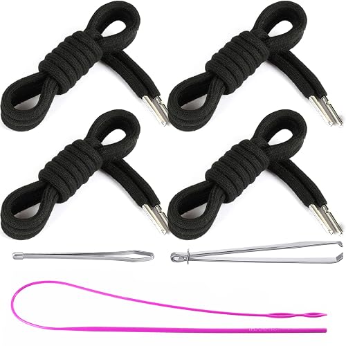 4 Pieces 53 Inches Drawstring Cords Replacement Drawstrings with Easy