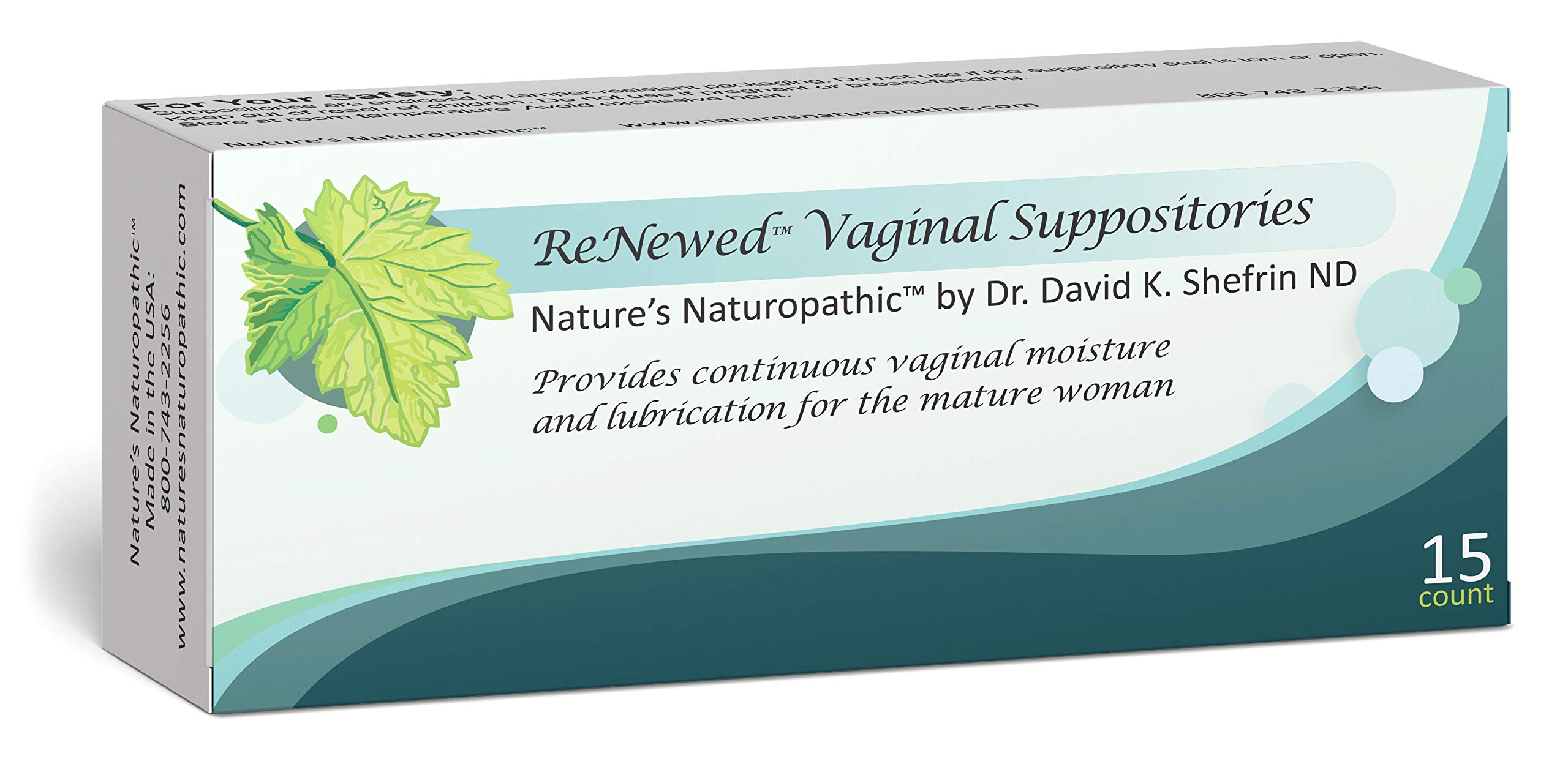 Buy Bezwecken Nature’s Natropathic ReNewed Vaginal Suppositories 15
