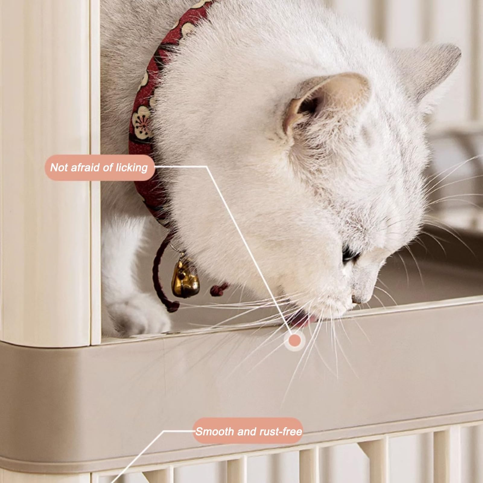 Gabbia per gatti da interni ed esterni su ruote con piattaforme di salto per più gatti, recinzione portatile per animali domestici