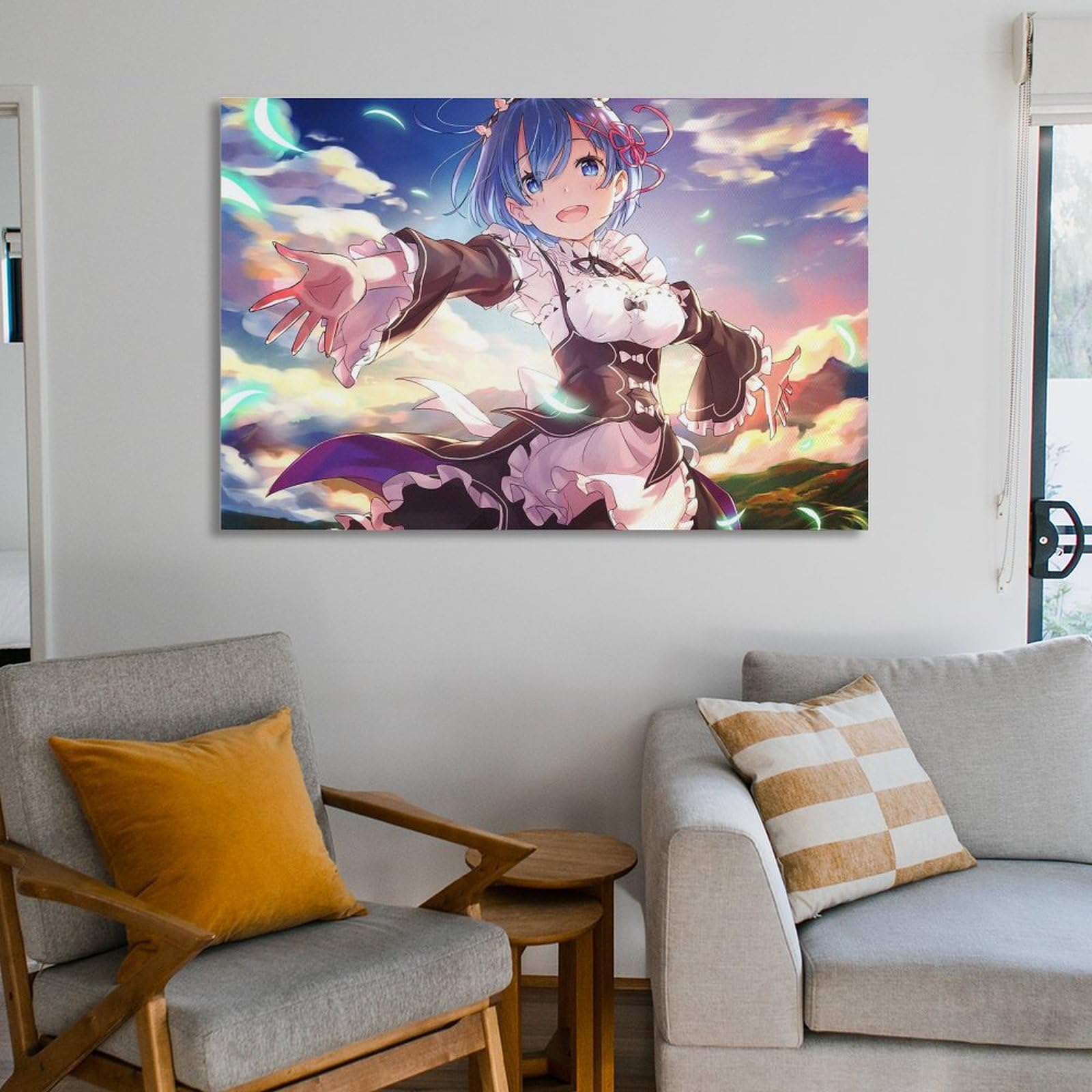 リゼロ レム パネル Amazon.co.jp: 一番くじリゼロ A賞 レム 等身大 等身大パネル