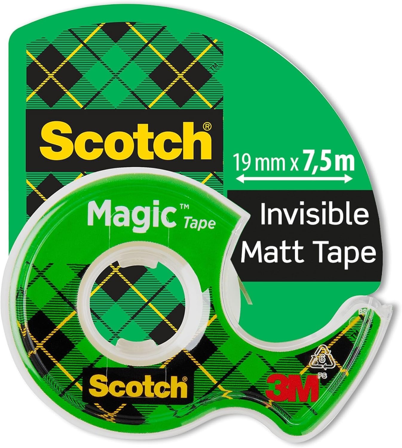 Scotch Super-Hold Cinta Adhesiva Transparente 19 mm x 25,4 m