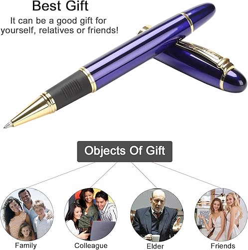 Miniatura 9 de YIVONKA Bolígrafos de lujo bonito bolígrafo el mejor regalo para hombres bolígrafos profesionales de oficina ejecutiva caja de regalo elegante