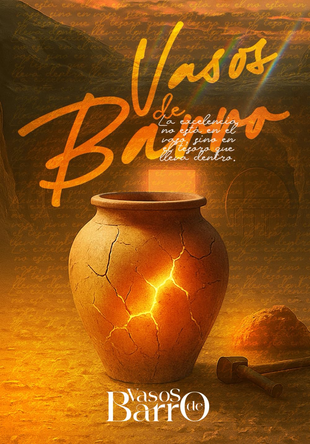 VASOS DE BARRO: La excelencia no está en el vaso, sino en el tesoro que lleva dentro.