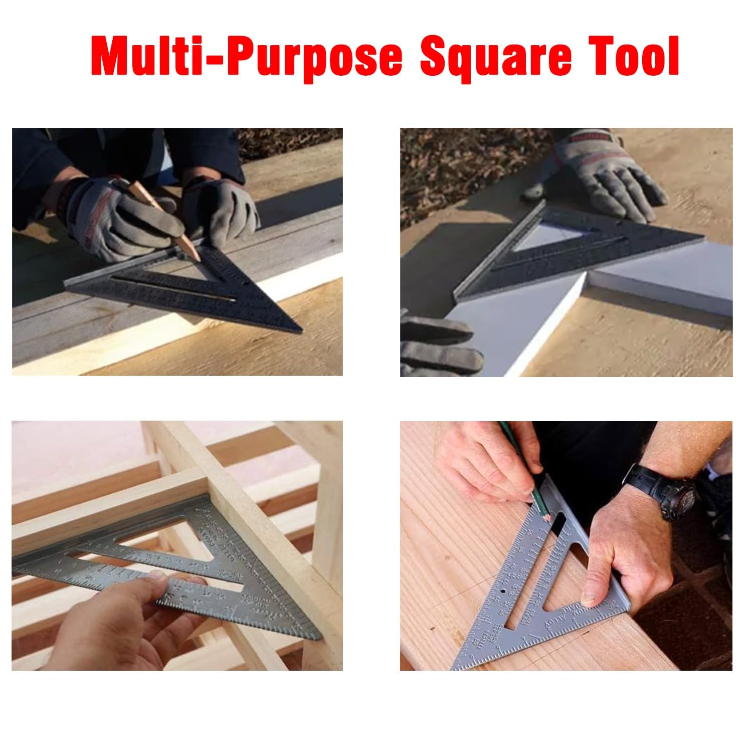 Aluminum Rafter Square - Precision Carpentry Tool -6 Aluminum Rafter Square - Precision Carpentry Tool -6