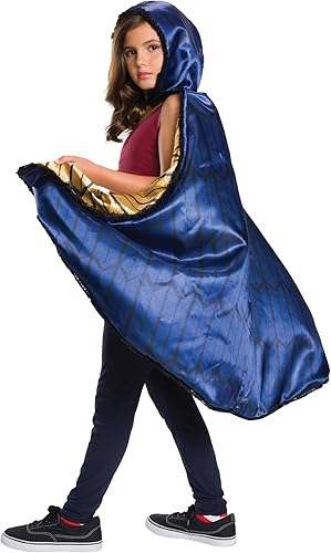 Rubie's Disfraz de Batman v Superman Dawn of Justice Deluxe - Capa de Mujer Maravilla para niños