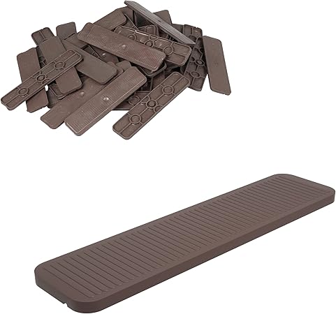 Entretoise En Plastique, Lot De 288, Cales De Vitrage En 6 Tailles, Espaceurs, 1-6 Mm, Différentes Couleurs, Relaxdays | Leroy Merlin