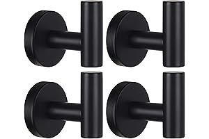 Heavy-Duty Multipurpose Wall Hooks for Streamlined Organization