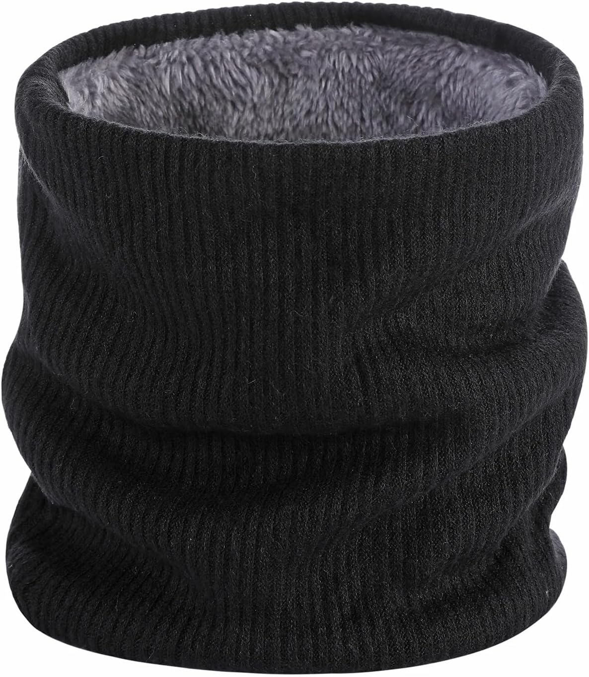 Winter Neck Gaiter 4 PCS Warmer Men Ski Face Scarf Women Fleece Thick Windproof Scarve