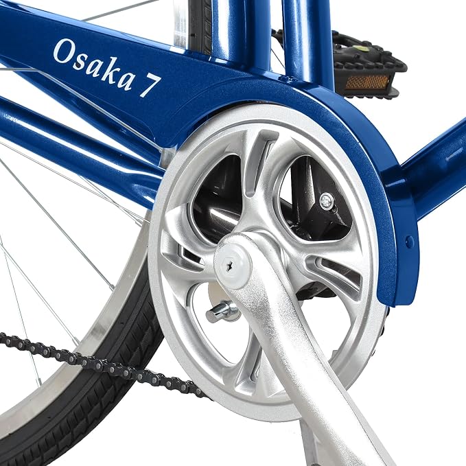 Tracer Osaka Bicicleta Híbrida 7 velocidades 18 in miniatura 4