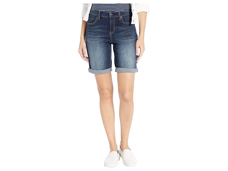 

Nicole Miller New York Soho High-Rise Bermuda (Whitman) Women's Shorts