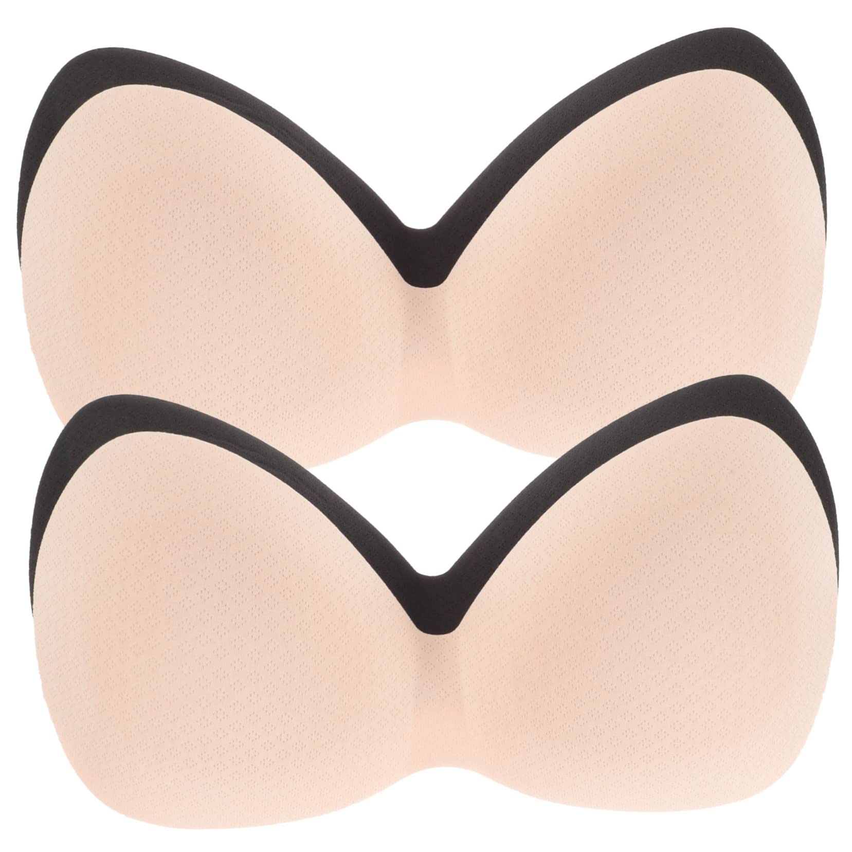 SOIMISS 20piezas Almohadillas De Sujetador Extraíbles Rellenos De Pads Para Sujetadores Deportivos Inserciones Invisibles y Transpirables Color Piel