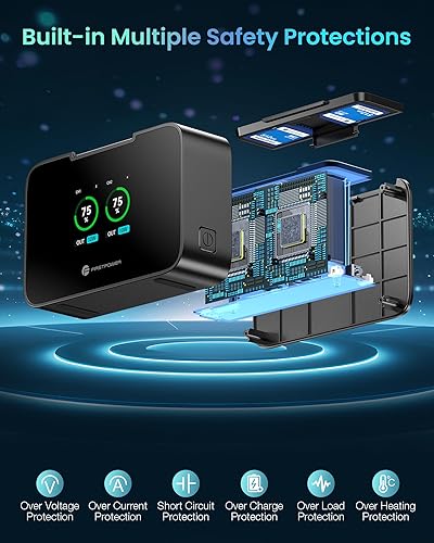 Miniatura 7 de FirstPower Batería LP-E17 y cargador rápido dual actualizado de 20 W para Canon EOS R100 R50 R10 R8 RP, Rebel T8i T7i T6i T6s, SL2 SL3, EOS M3 M5