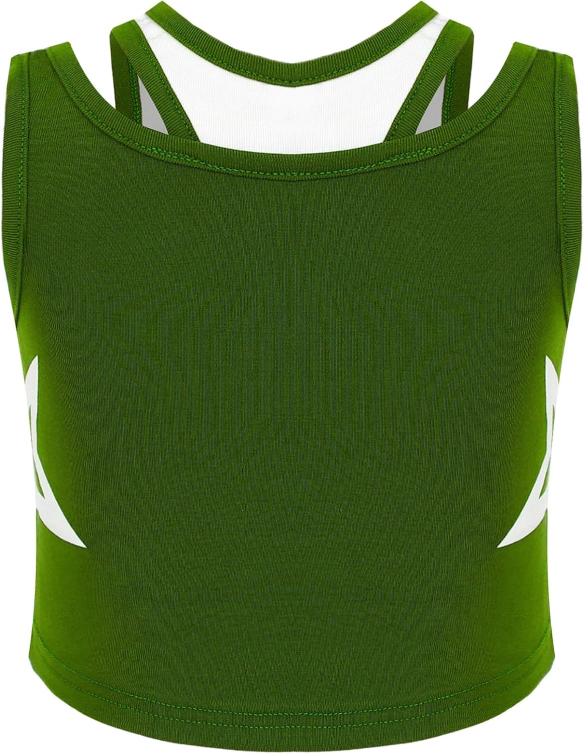 Kids Girls Graphic Print Sports Jogging Sleeveless Shirt Jazz Dance Tank Top Daily Casual Dance Crop Top