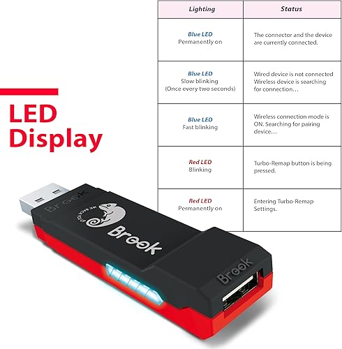 Miniatura 6 de Brook Wingman NS Lite - Compatible con Xb Series XSOne360, PS5PS4PS3, Xb Elite 12, controladores Switch Pro en Switch y consola de juegos PC