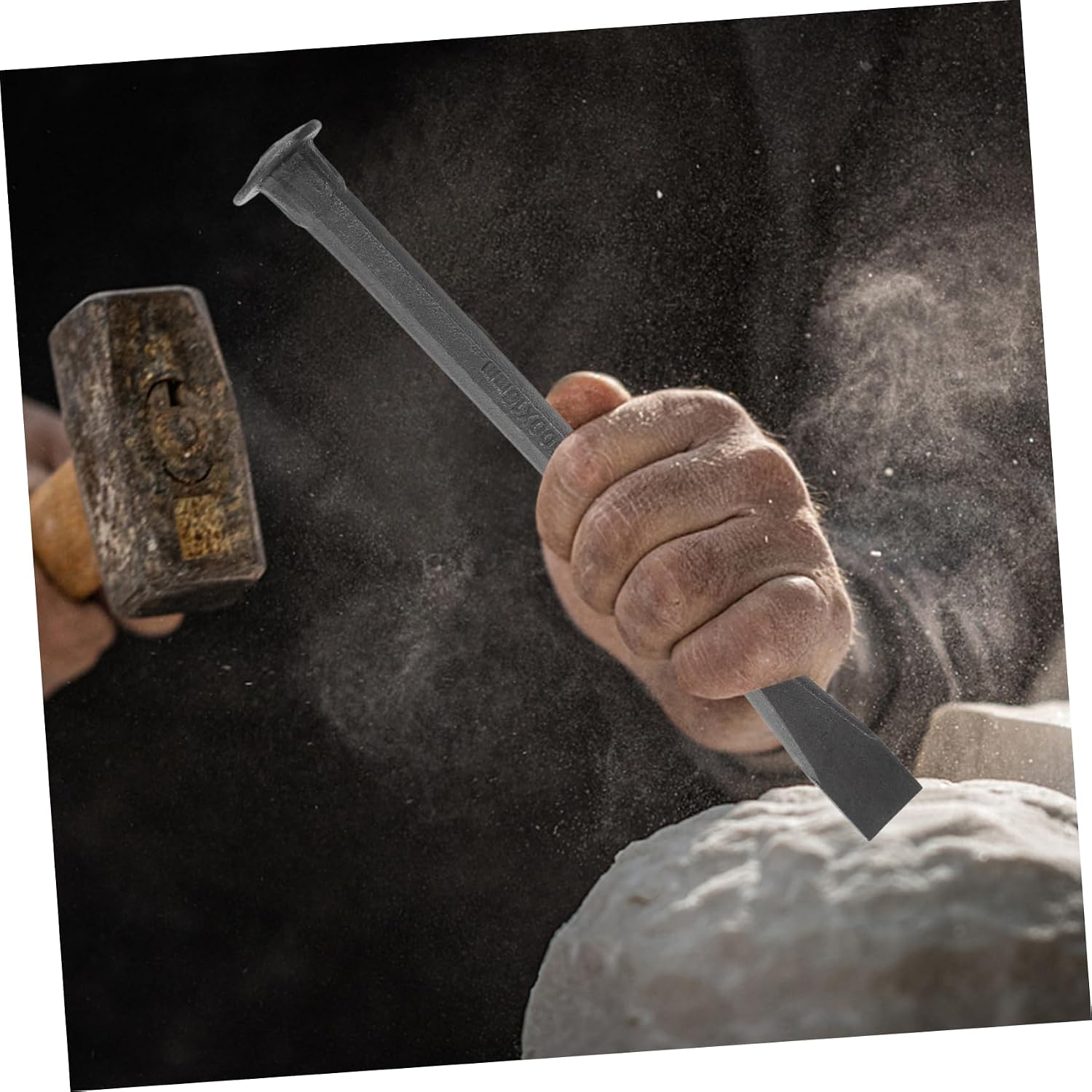 Heavy Duty Masonry Chisel Flat Chisel for Woodworking Stone Carving Engraving Tools