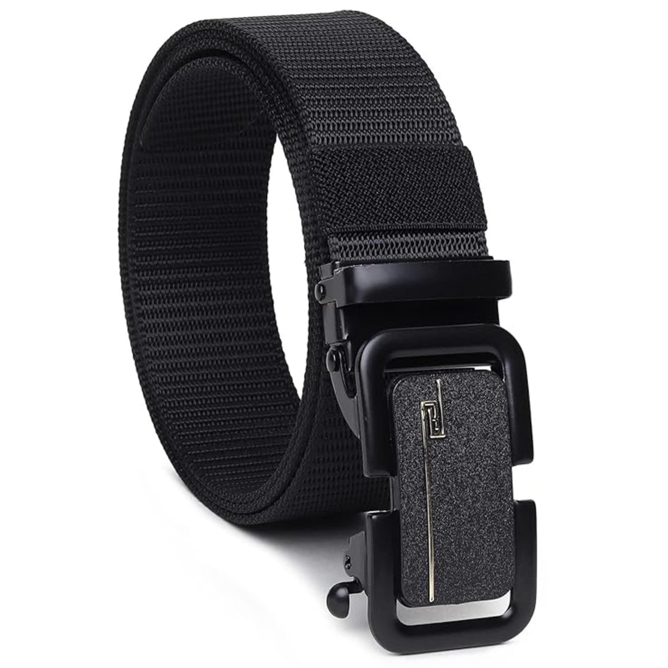 usl Men's Nylon Canvas Belt with Autolock Buckle, Free Size-picture-34