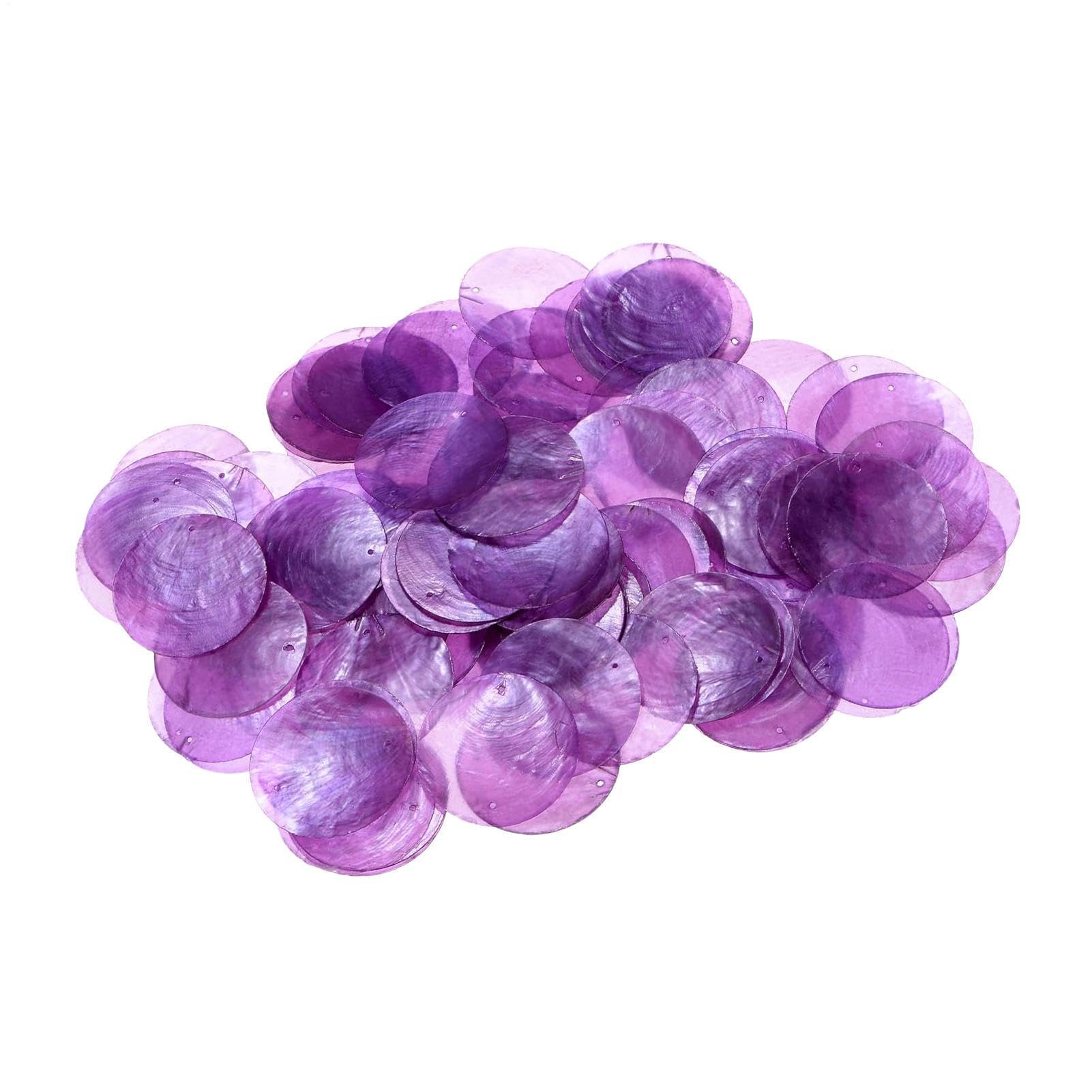 Connecteur de perles de coquillages de mer ronds plats loisirs créatifs DIY