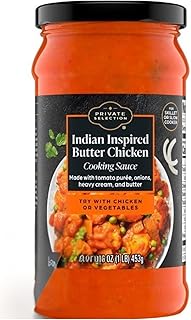 Indian Inspired Butter Chicken Cooking Sauce, 16 oz, Pack of 1, Authentic Flavor, Ready-to-Use