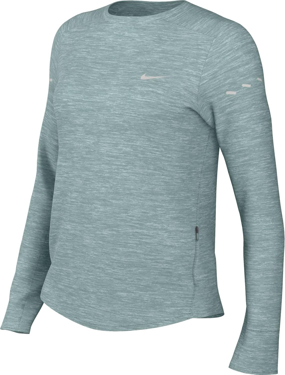 Nike Women's Swift Dri-fit Ultraviolet Long Sleeve Crew Neck Running Top