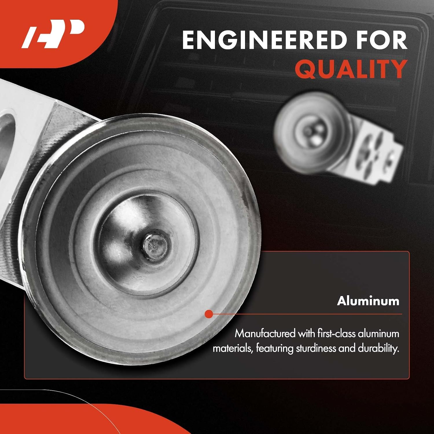 A-Premium Rear AC Expansion Valve Compatible with Subaru B9 Tribeca 2006-2007 H6 3.0L, Tribeca 2008-2014 H6 3.6L, Sport Utility