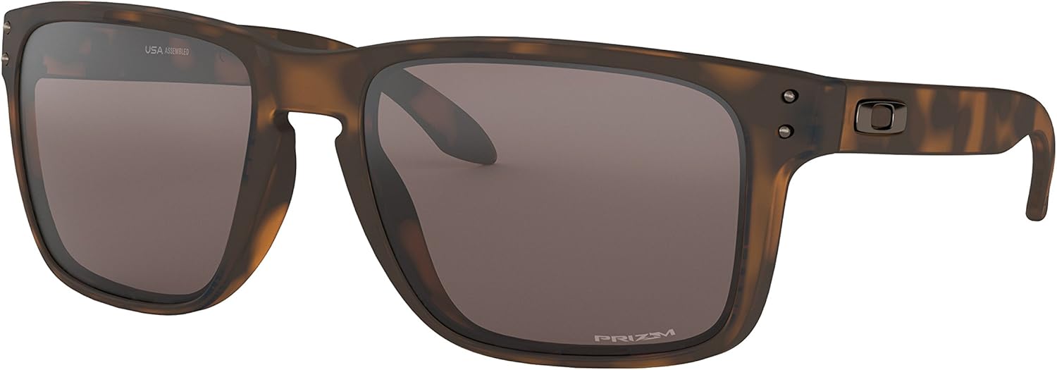 Oakley Holbrook XL 59mm Sunglasses Matte Brown Tortoise with Prizm Black Iridium Lens
