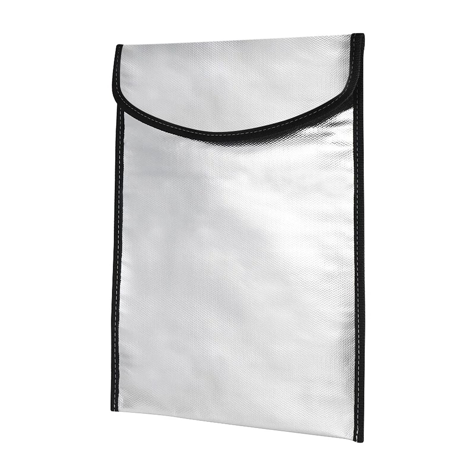 Fireproof Document Box Fire Resistant Pouch Fireproof Document File Bag for Passports, Legal Files and Valuables